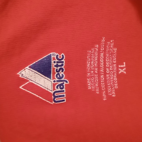 Majestic Phila Phillies Men's 08 Championship Tee SZ XL - Picture 3 of 6